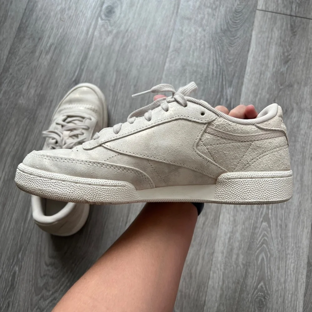 J. Crew Reebok® Club C suede sneakers - Picture 9 of 10